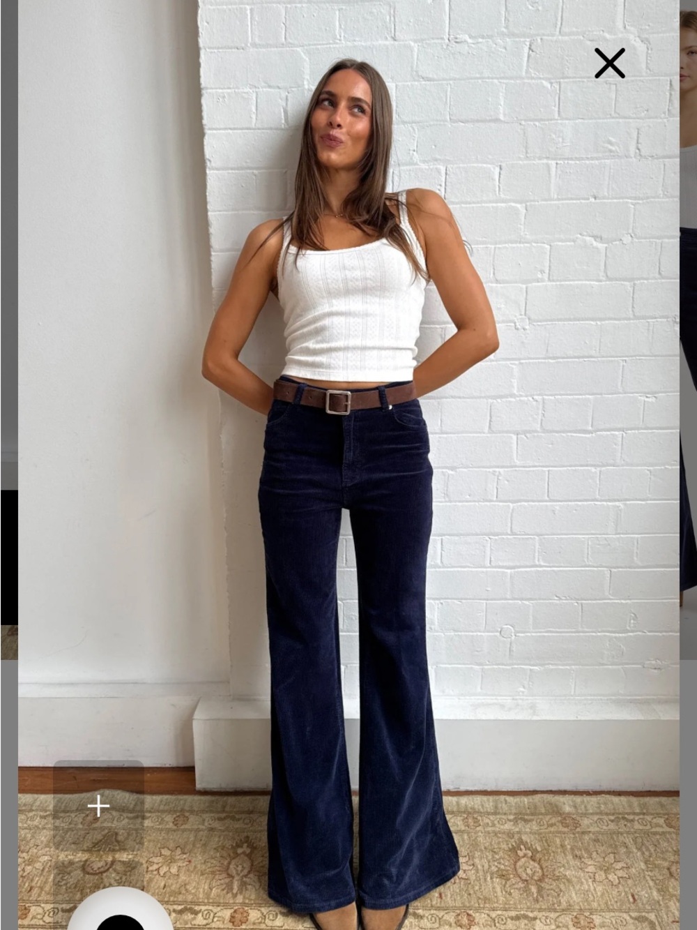 Rolla’s Eastcoast Flare Corduroy Pants